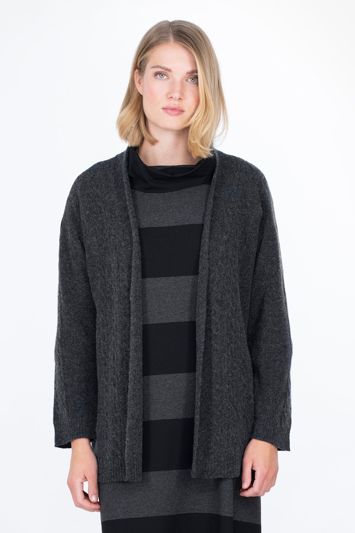 LAAKSO cardigan dark gray