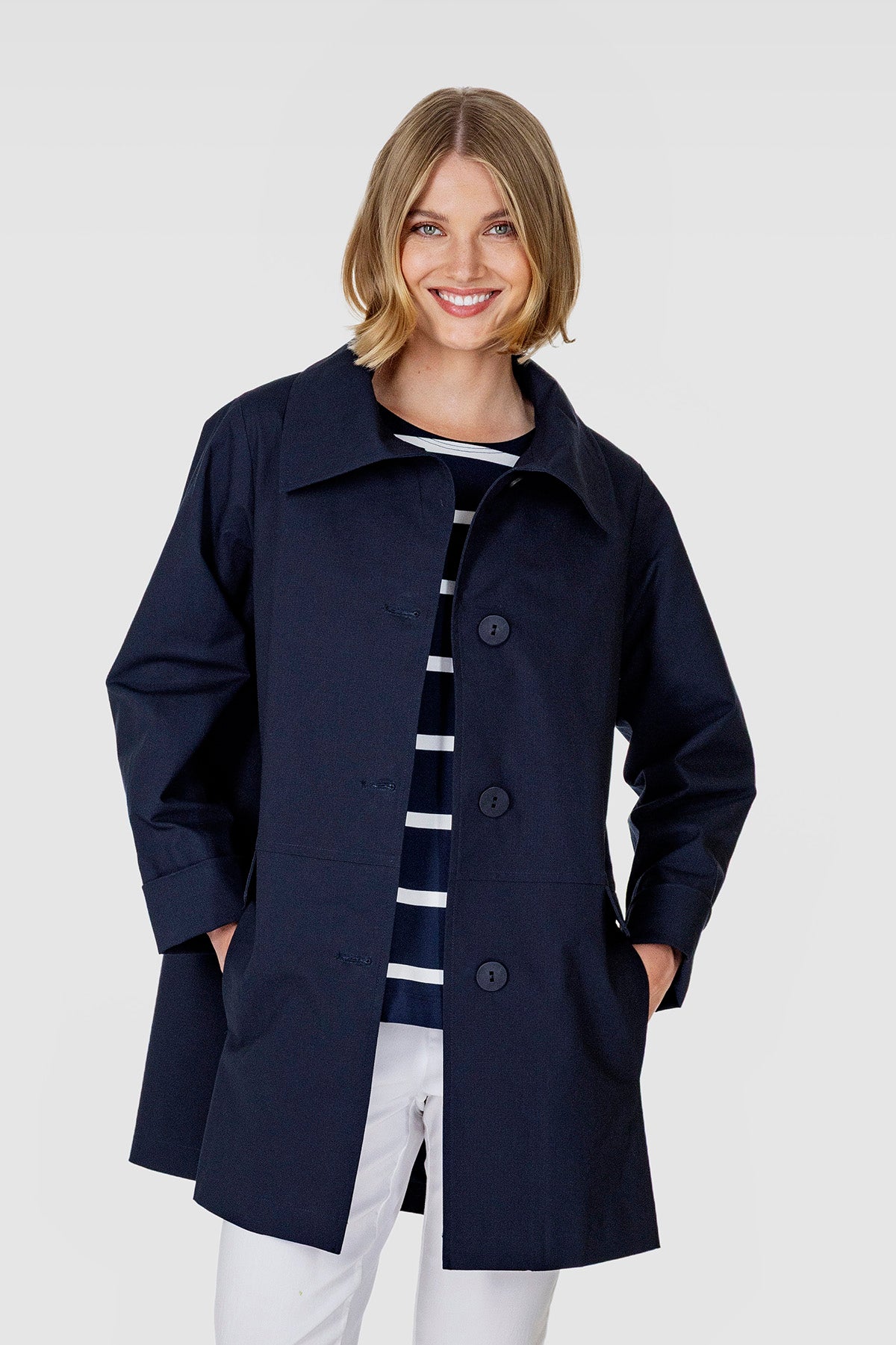 NUOTTI coat dark blue