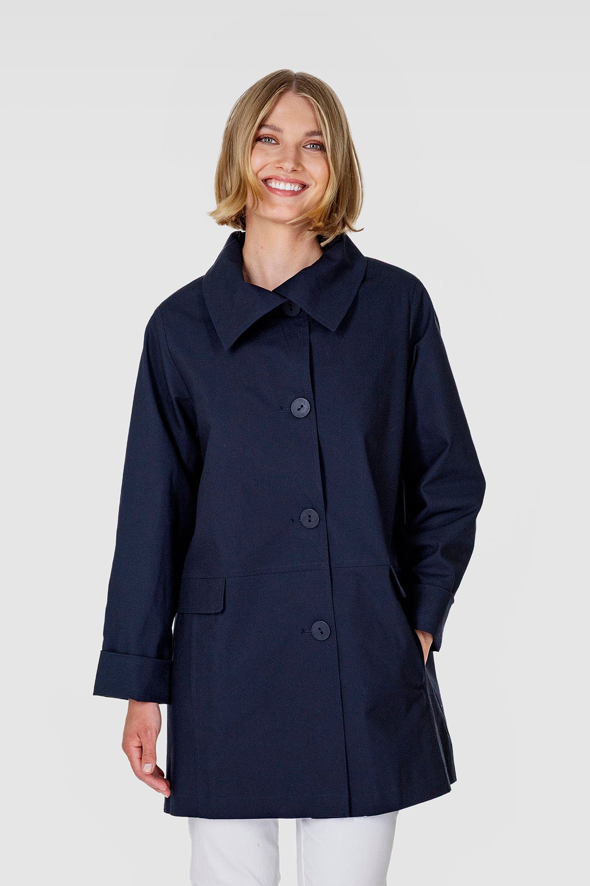 NUOTTI coat dark blue