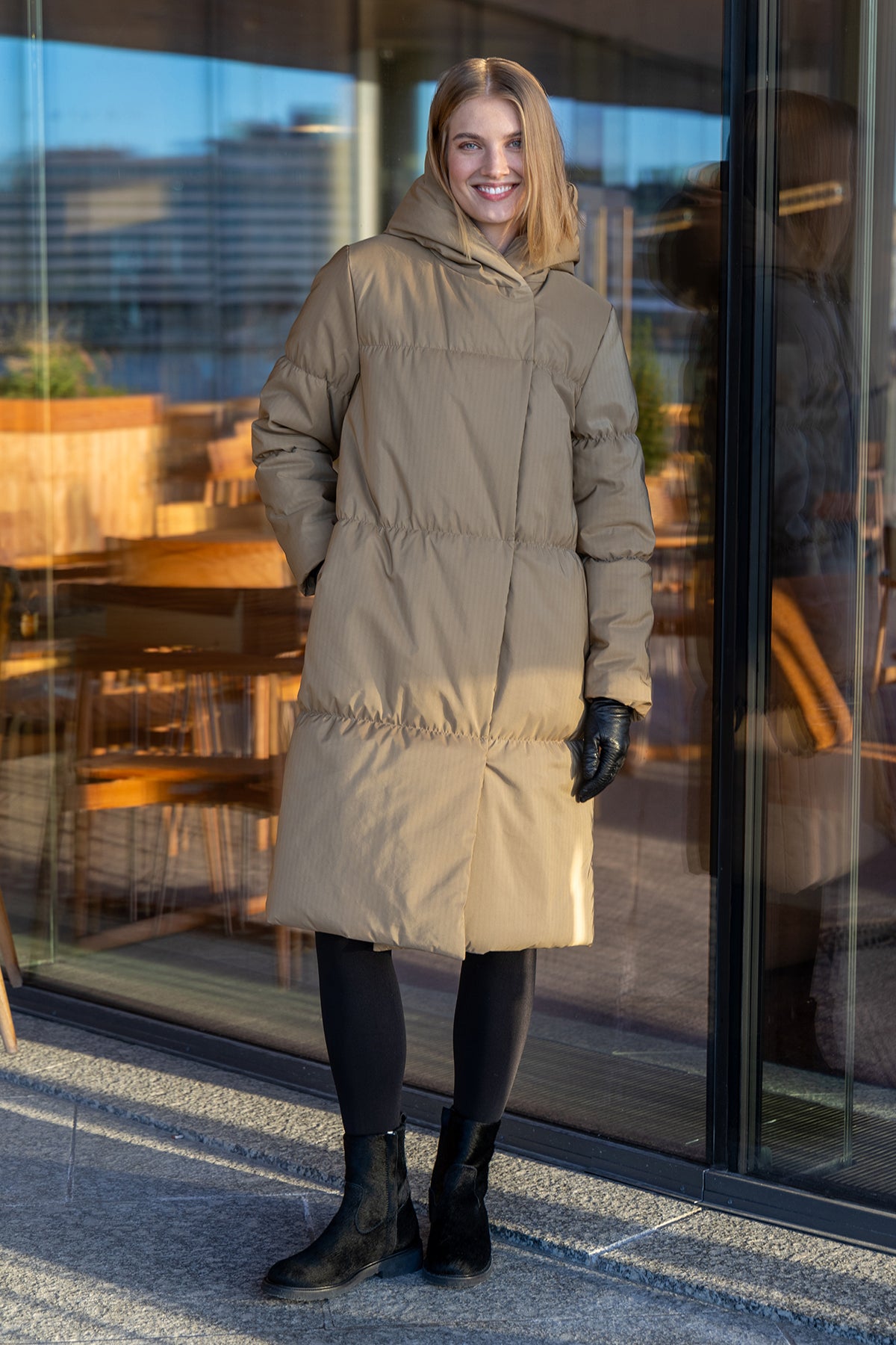 PEGASUS coat camel