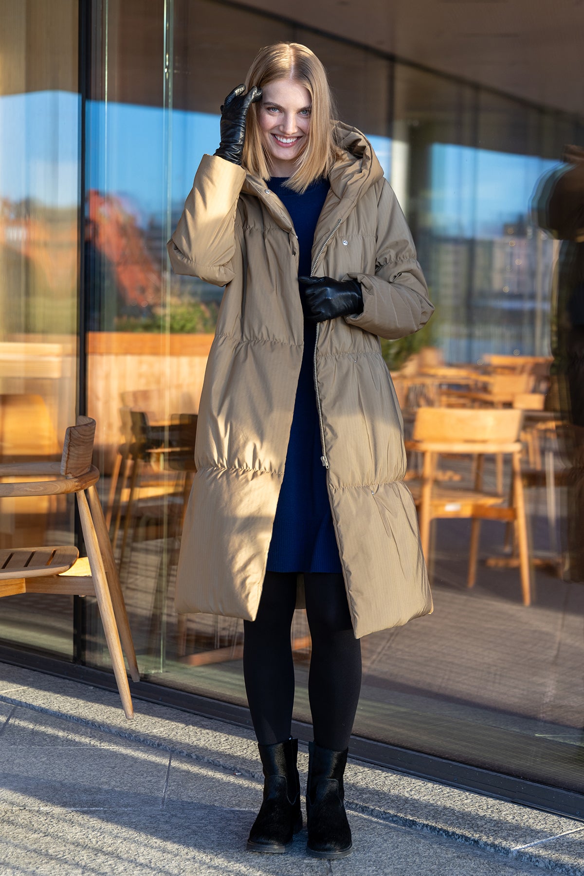 PEGASUS coat camel