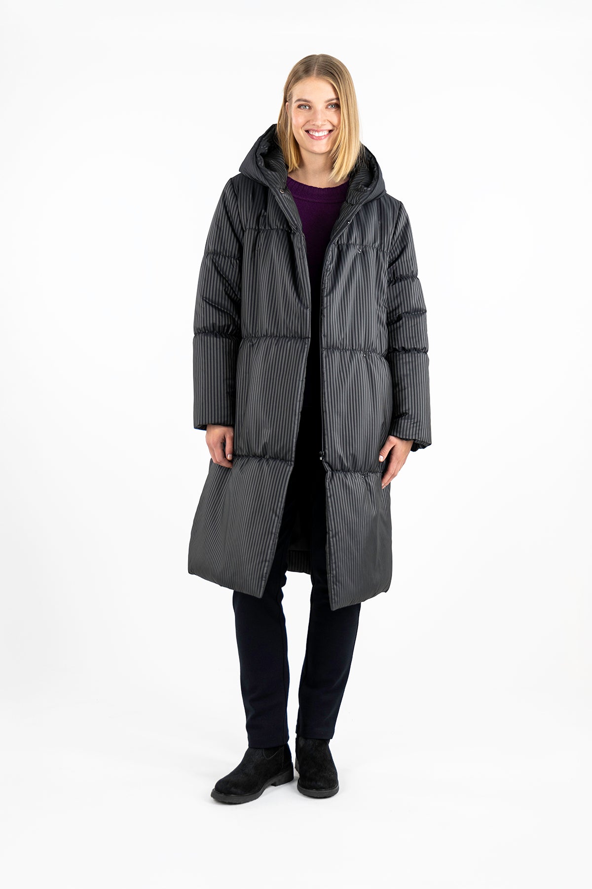 PEGASUS coat striped