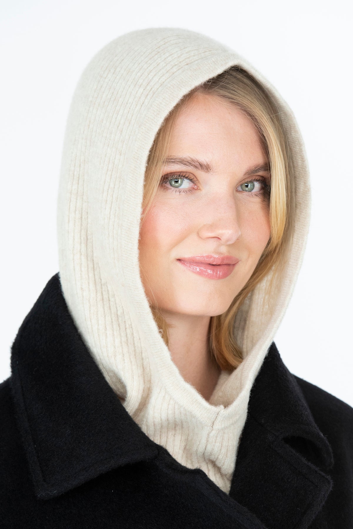 RETKI knitted hood light beige