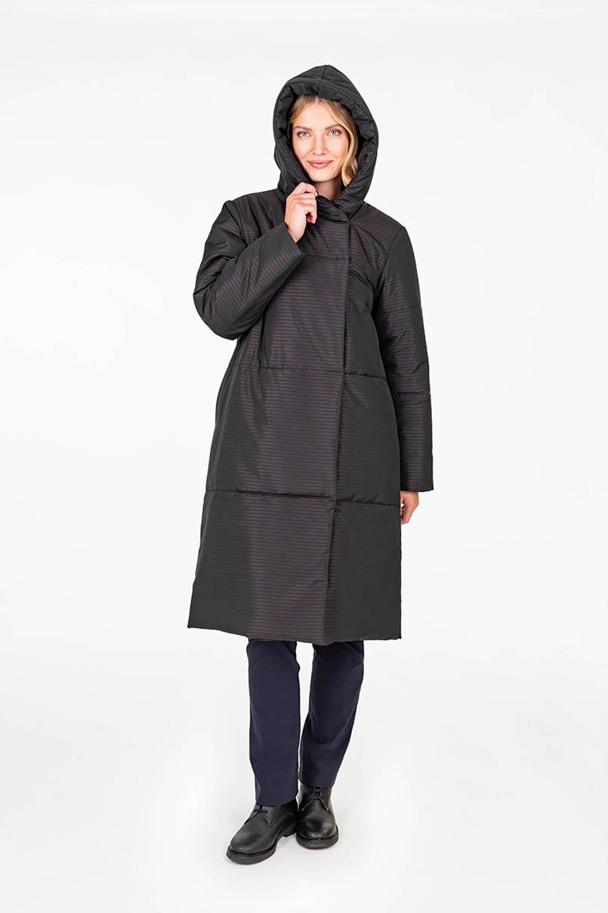 SATURNUS coat blue-brown