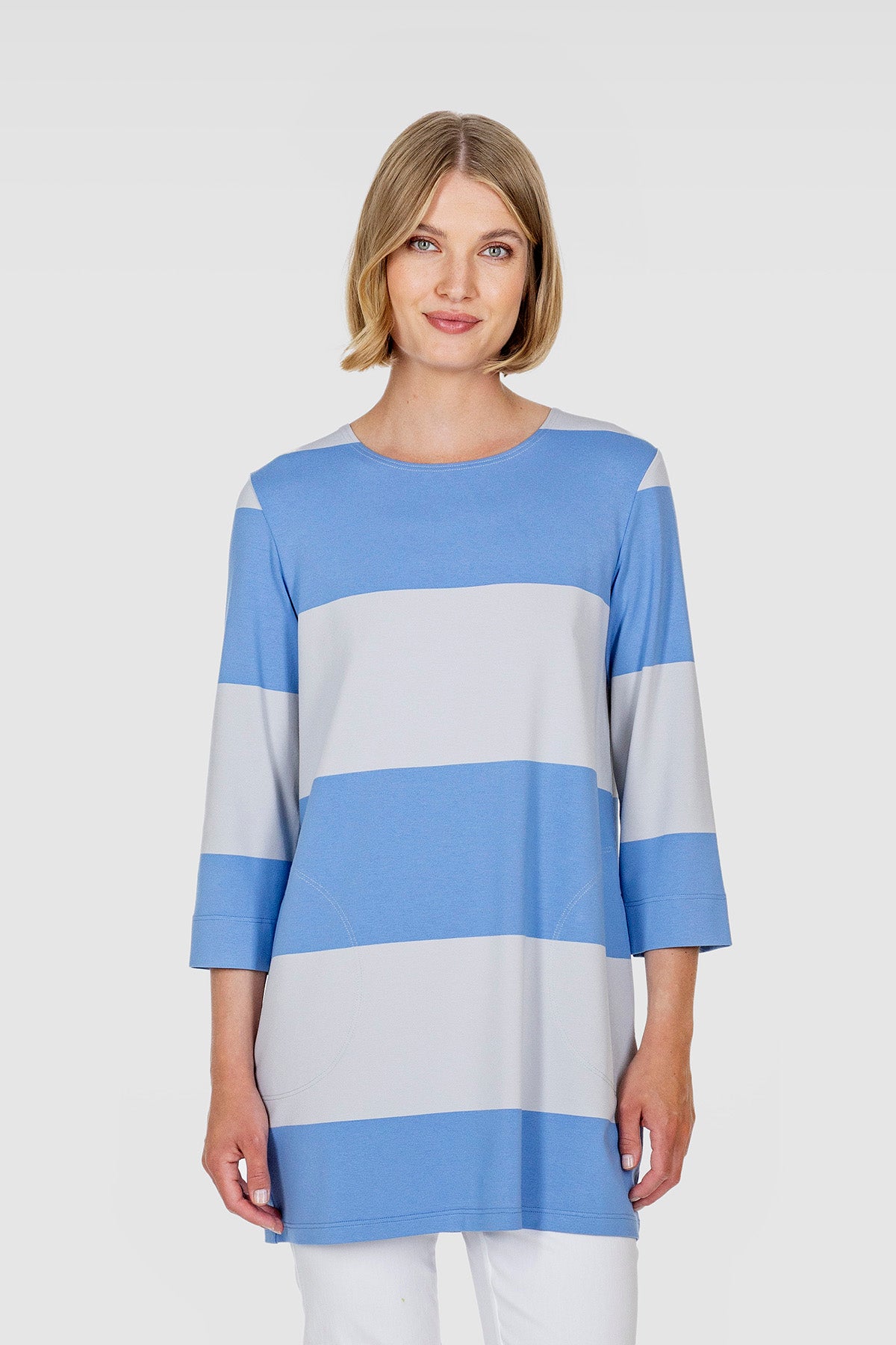 SATU tunic blue