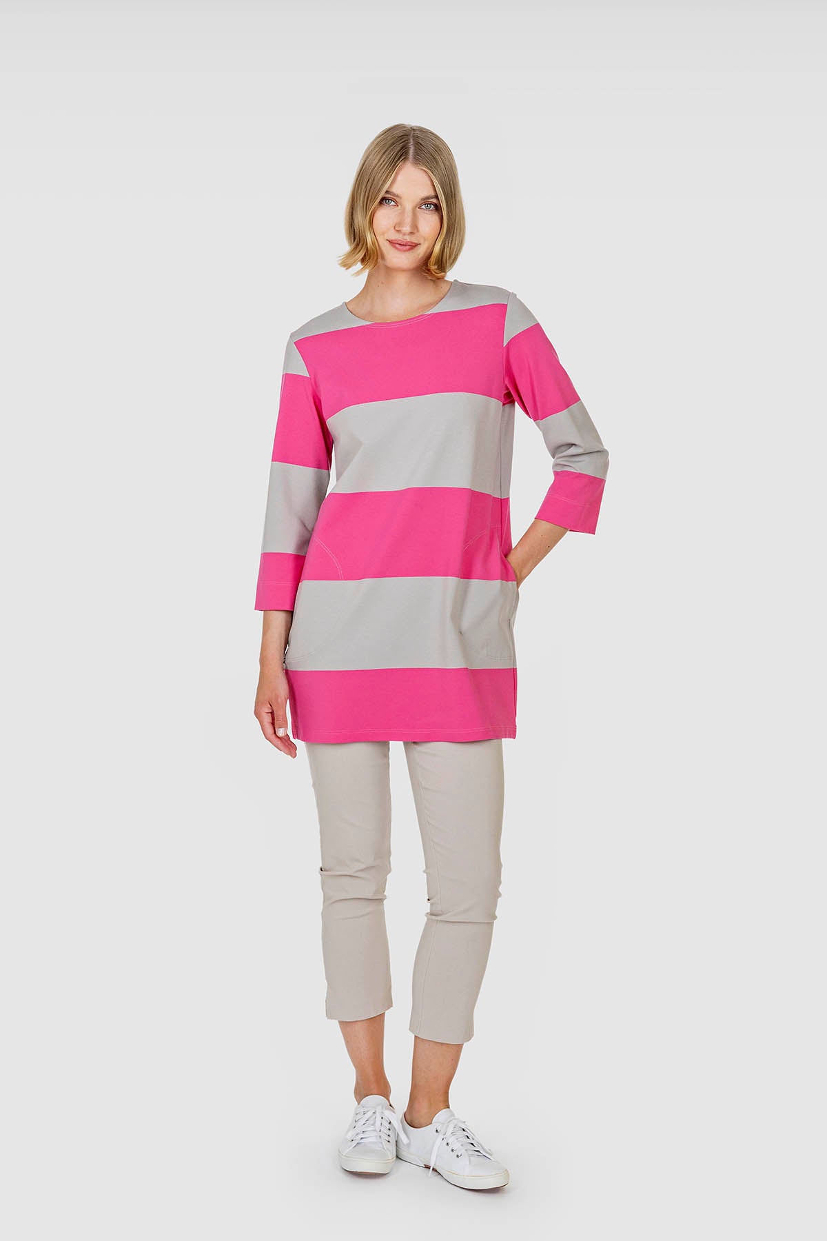 SATU tunic pink