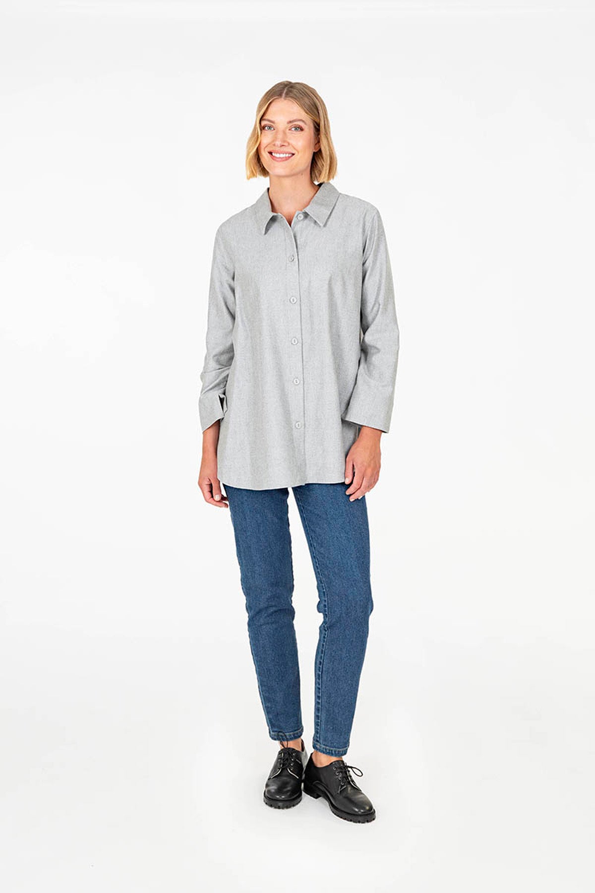 SAVI shirt grey