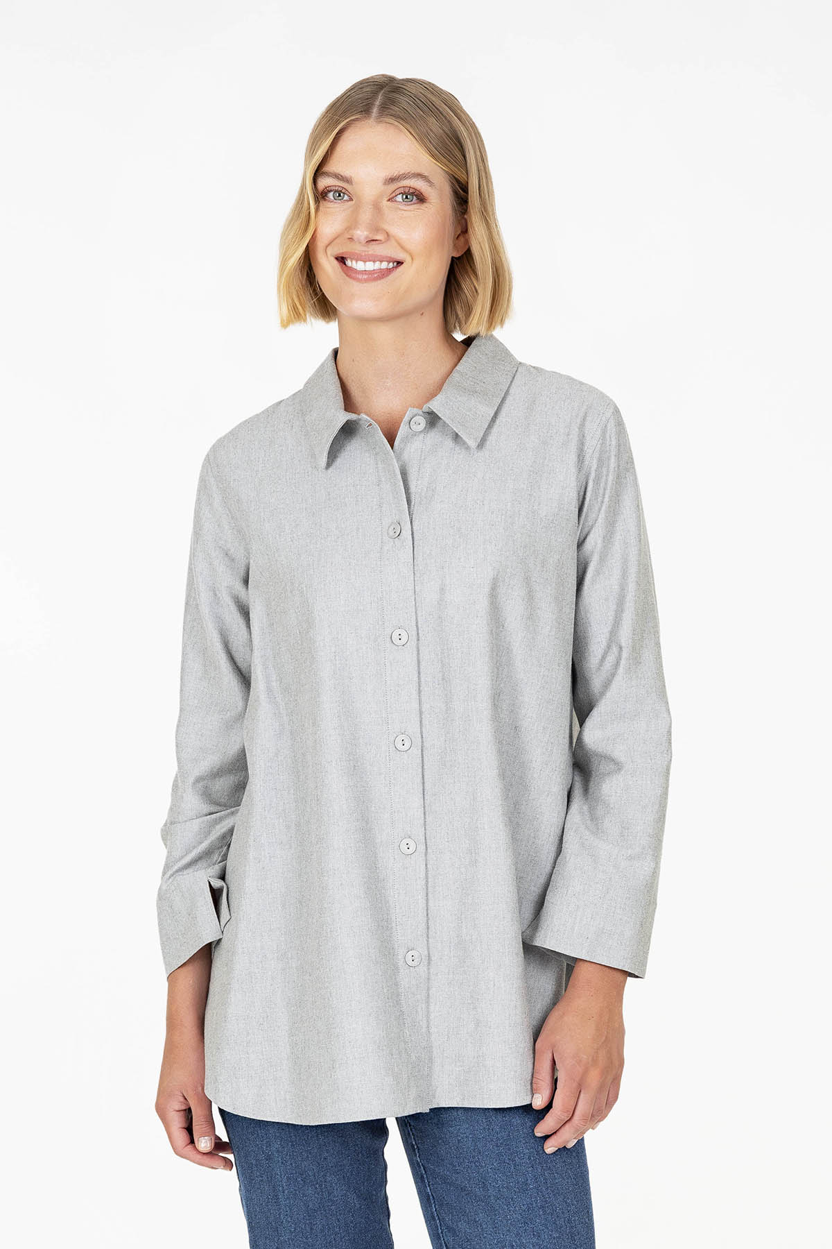 SAVI shirt grey