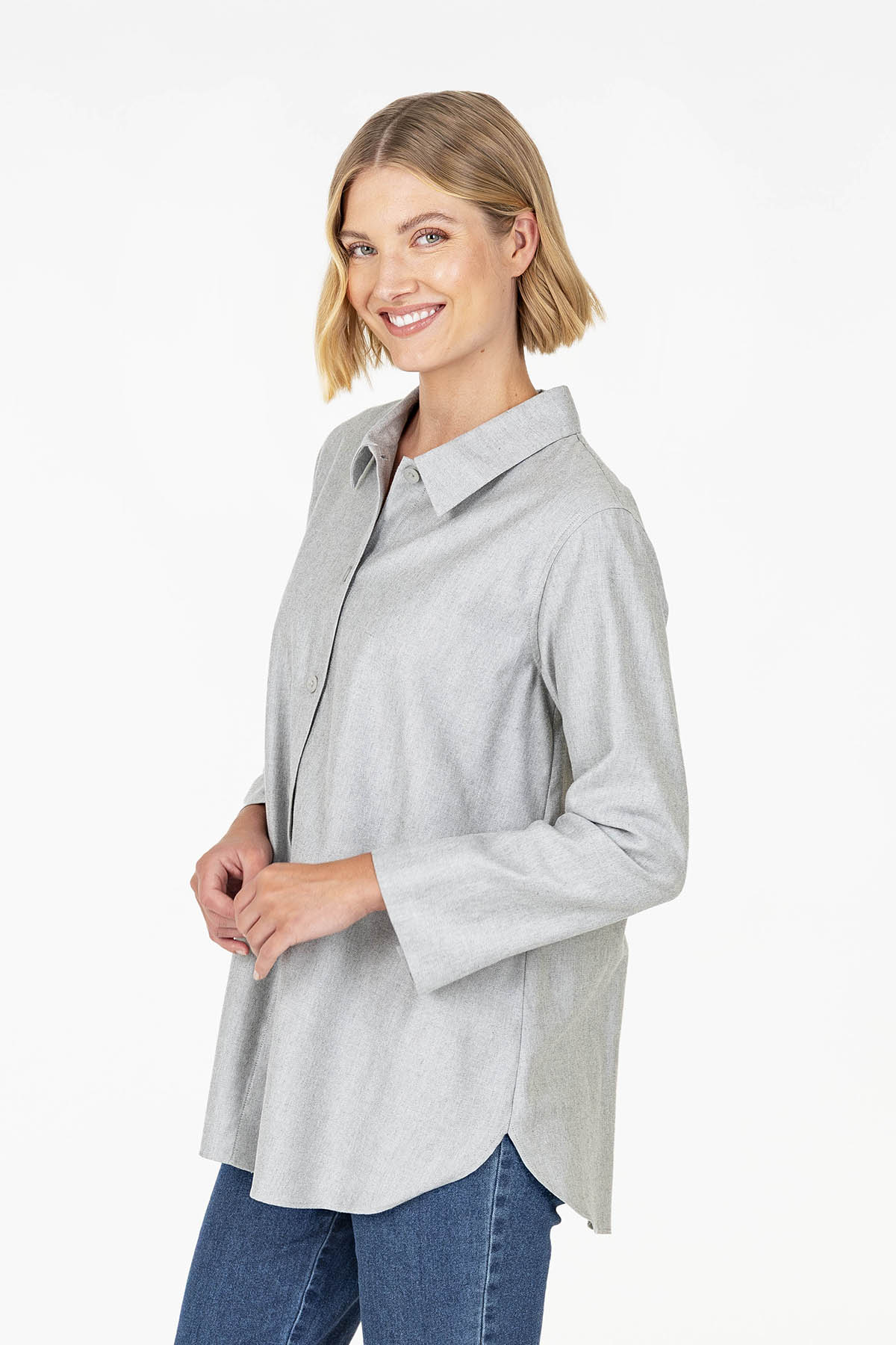 SAVI shirt grey