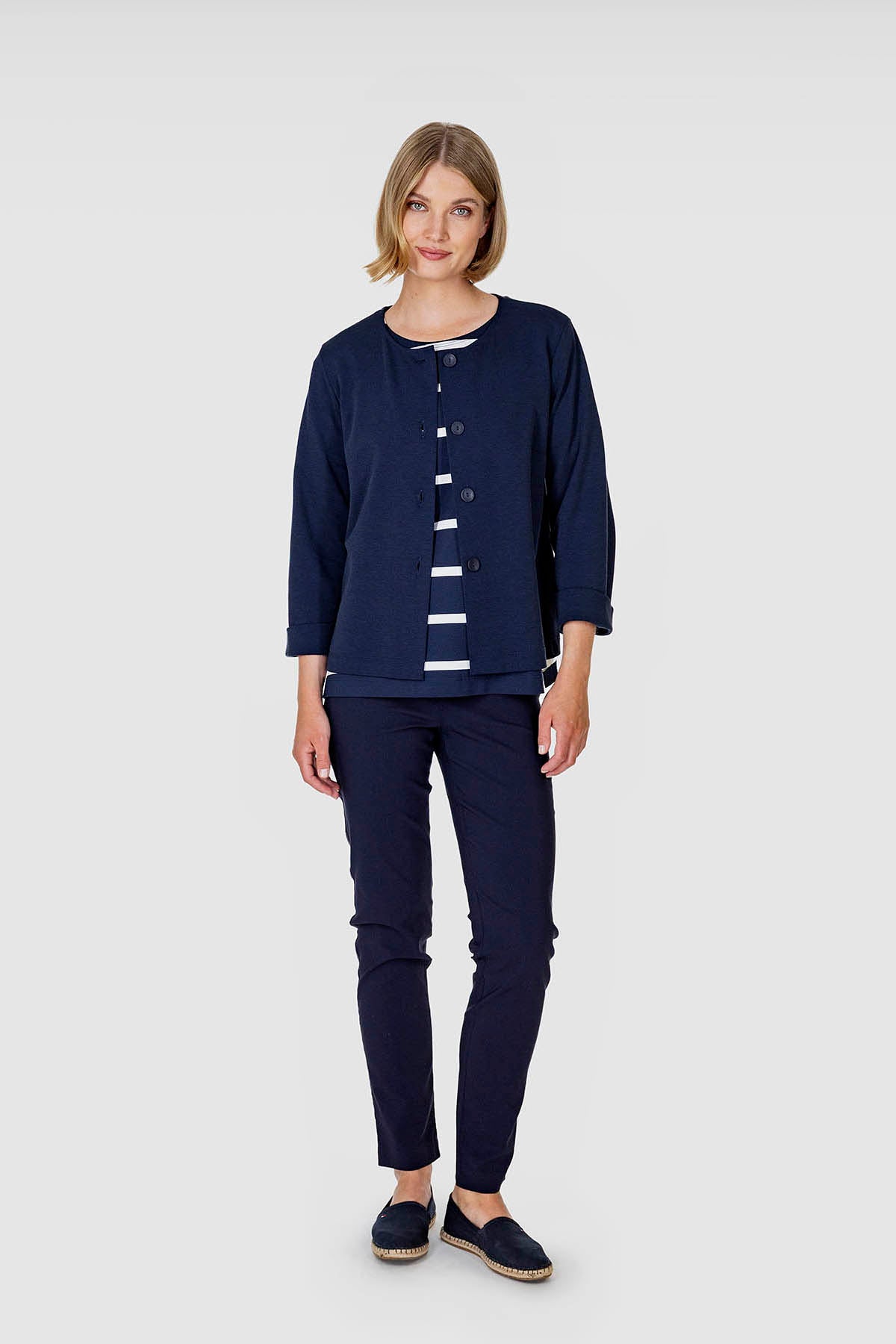 SERATA jacket dark blue