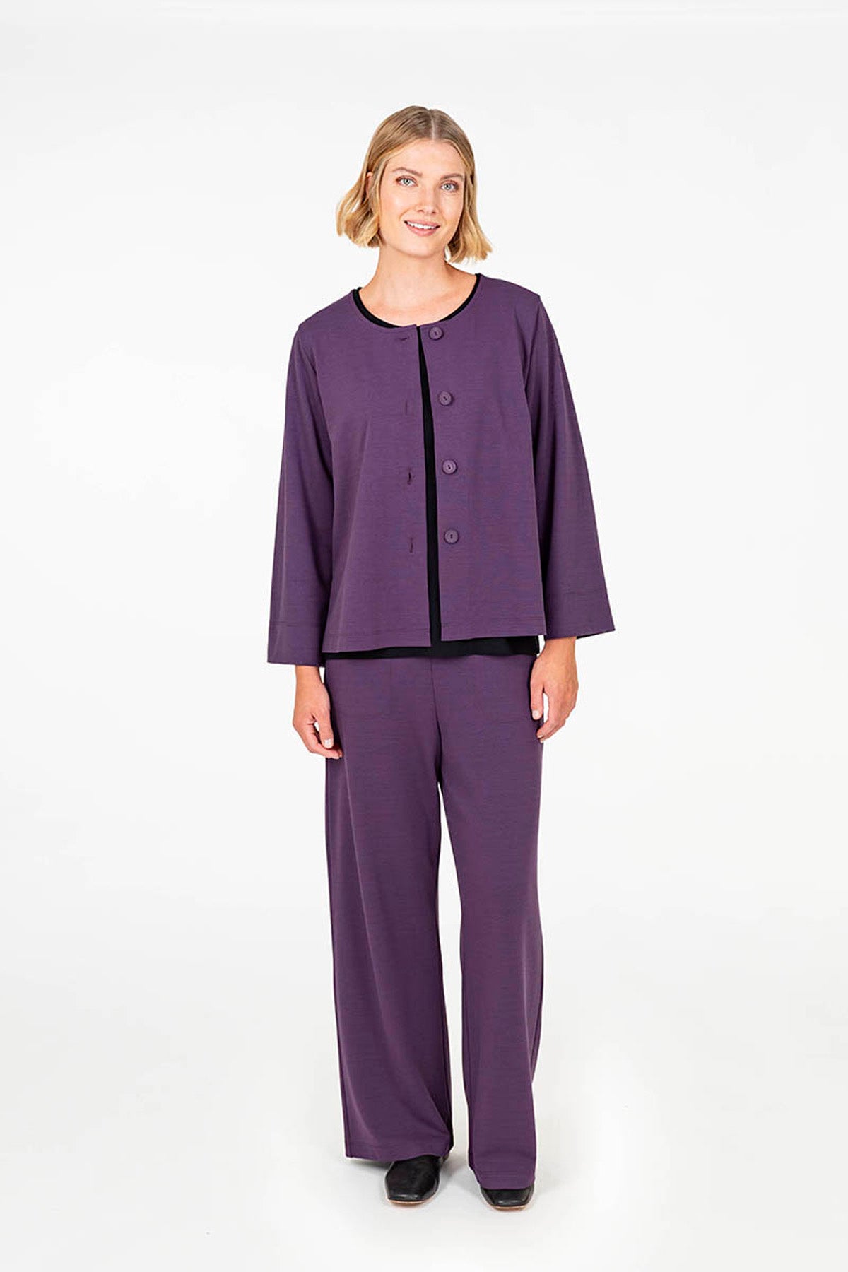 SERATA jacket purple