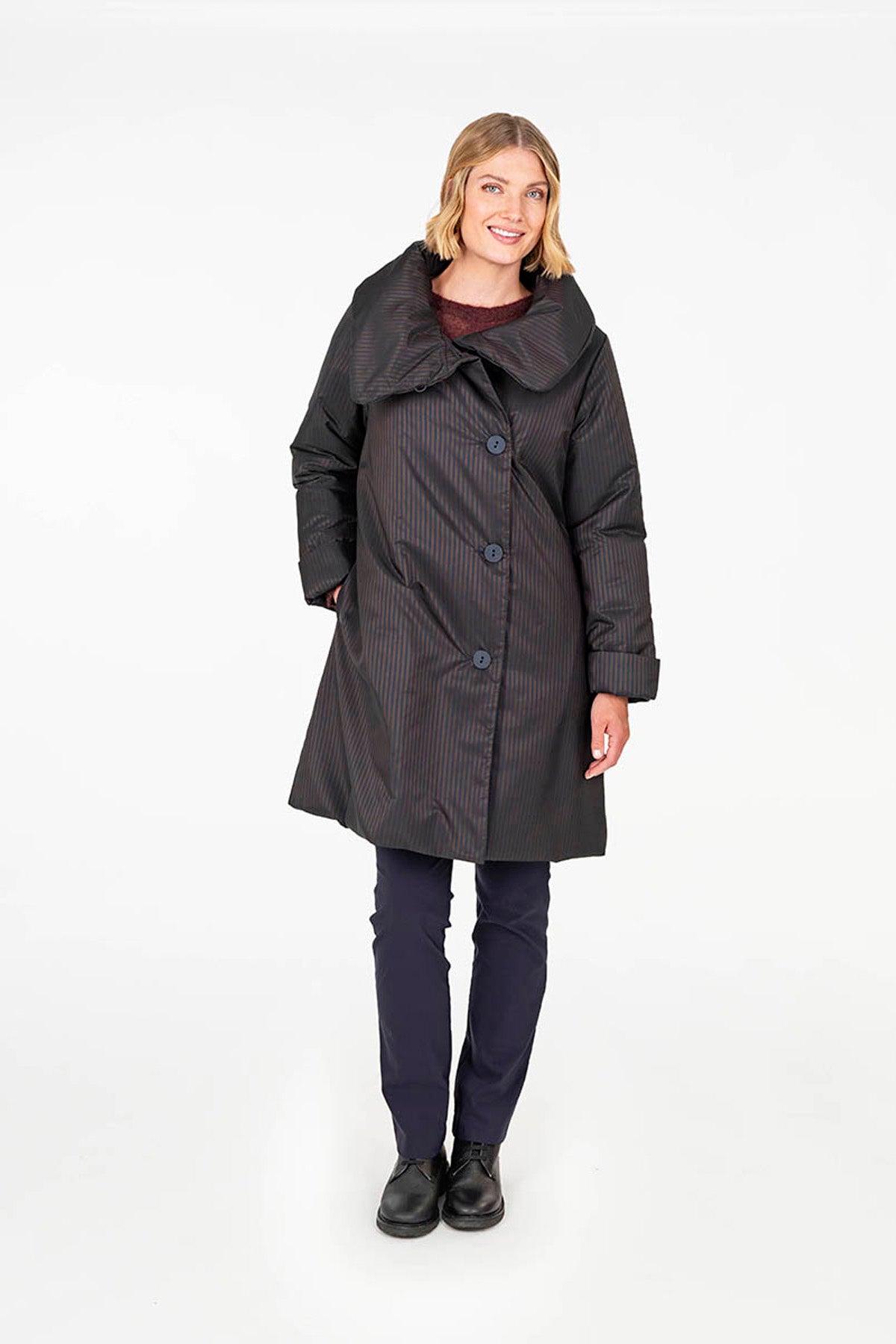 SIRIUS coat blue-brown