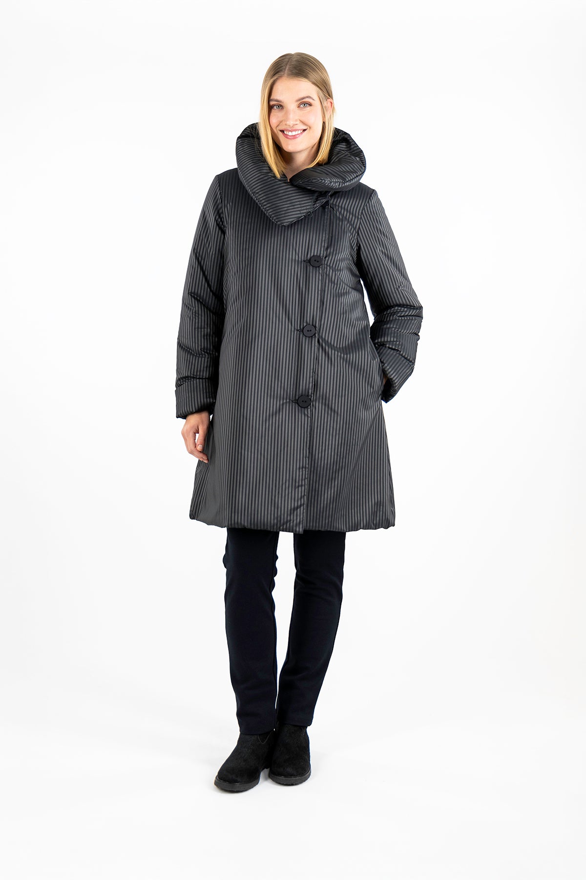 SIRIUS coat striped