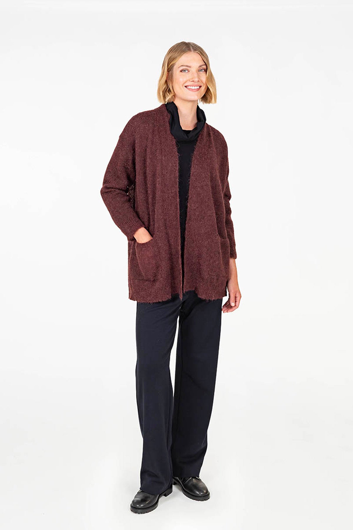 SOINTU cardigan brown