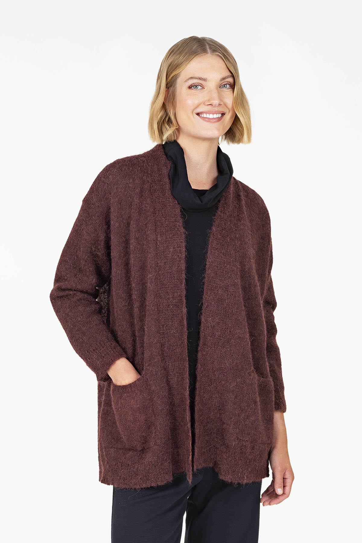 SOINTU cardigan brown