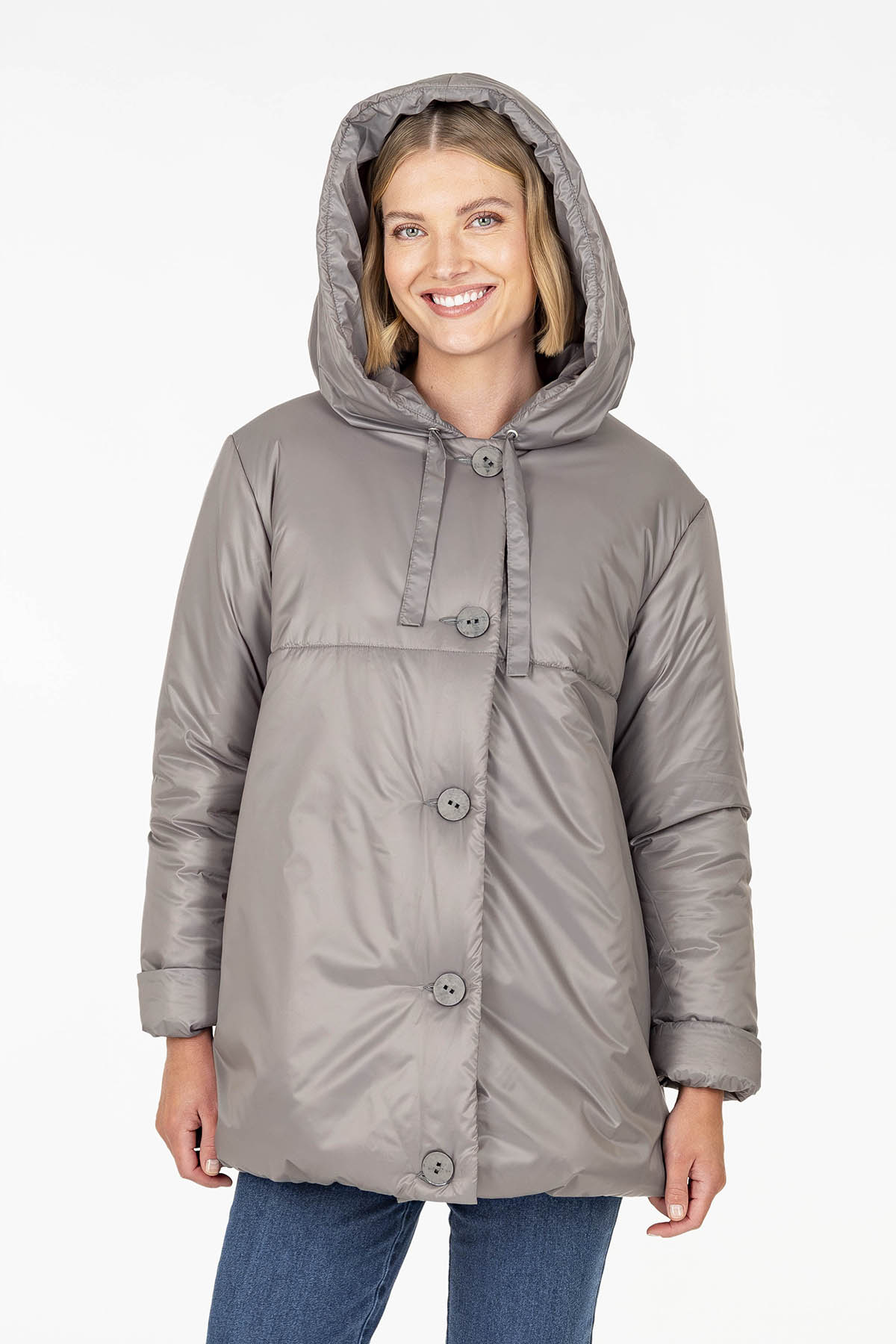 SYLI coat grey