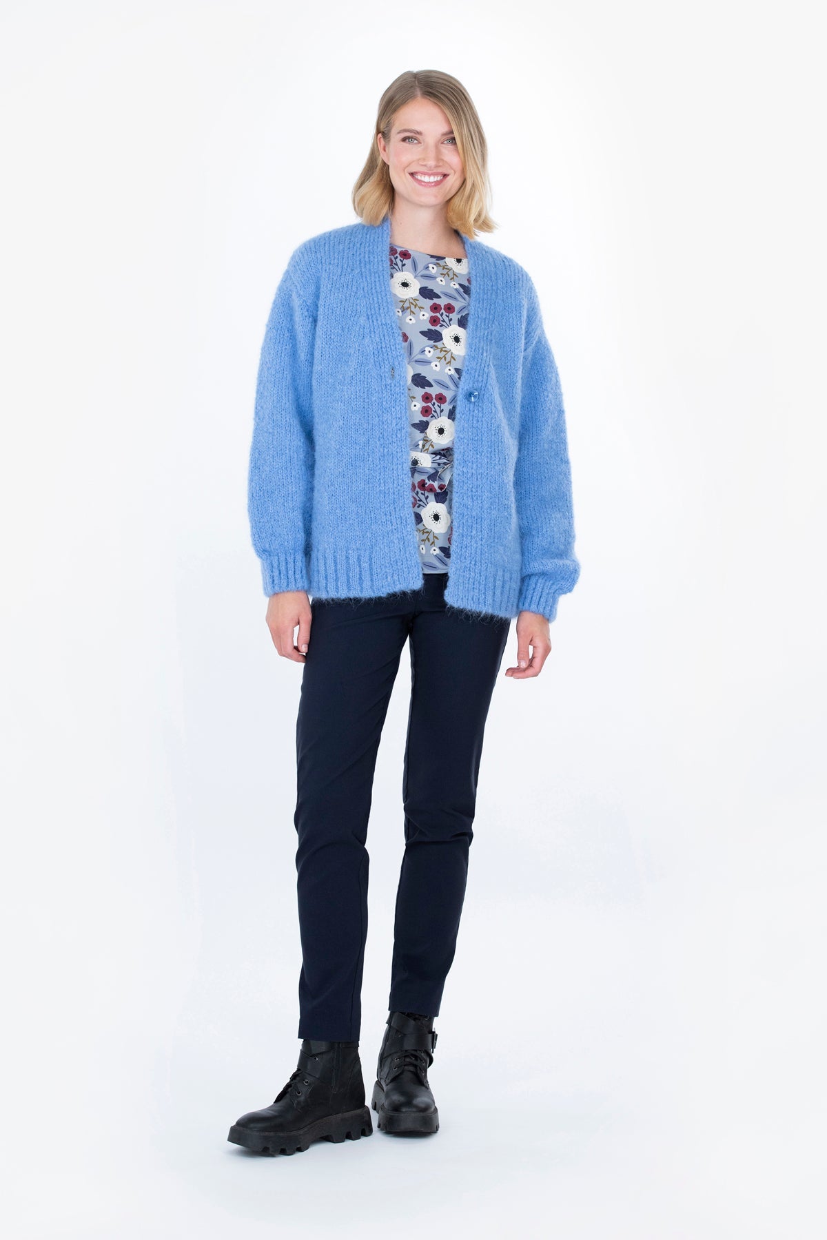 TALVI cardigan blue