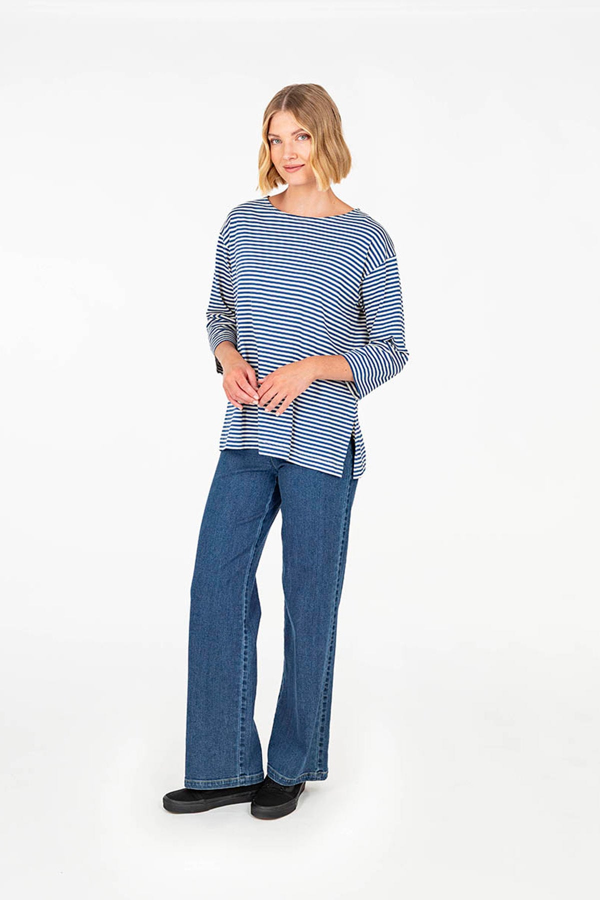 ULPUKKA top blue-beige