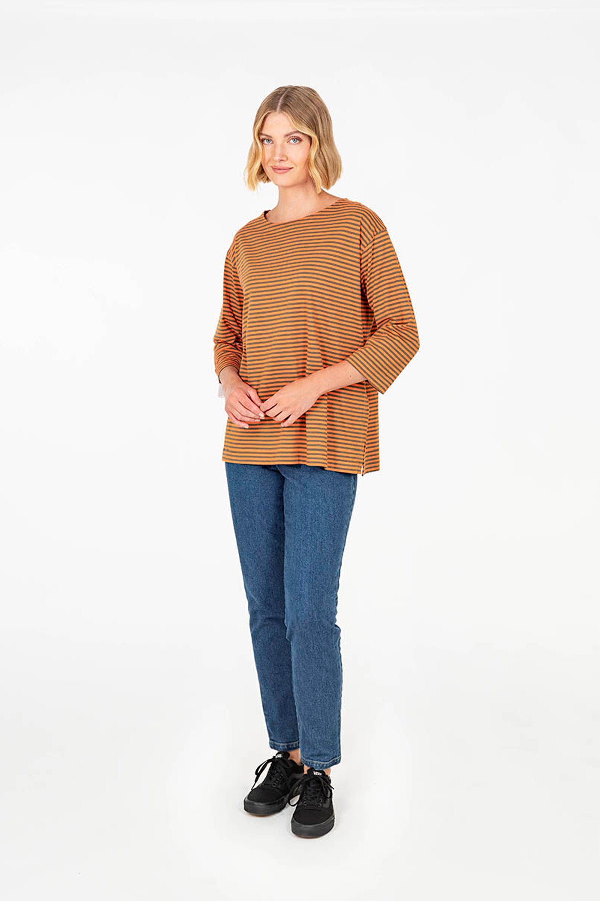 ULPUKKA top orange-olive