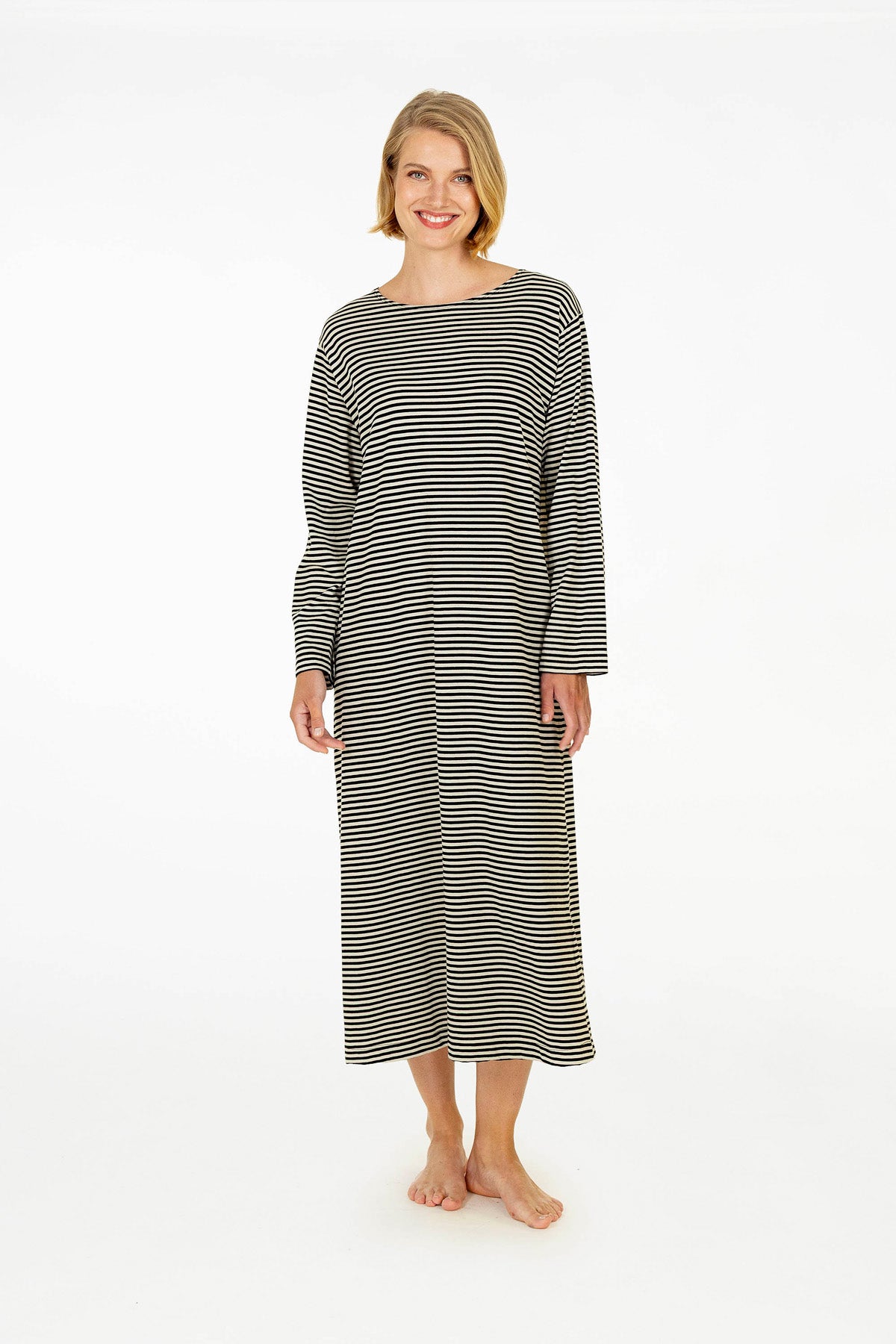 URSULA gown black-beige