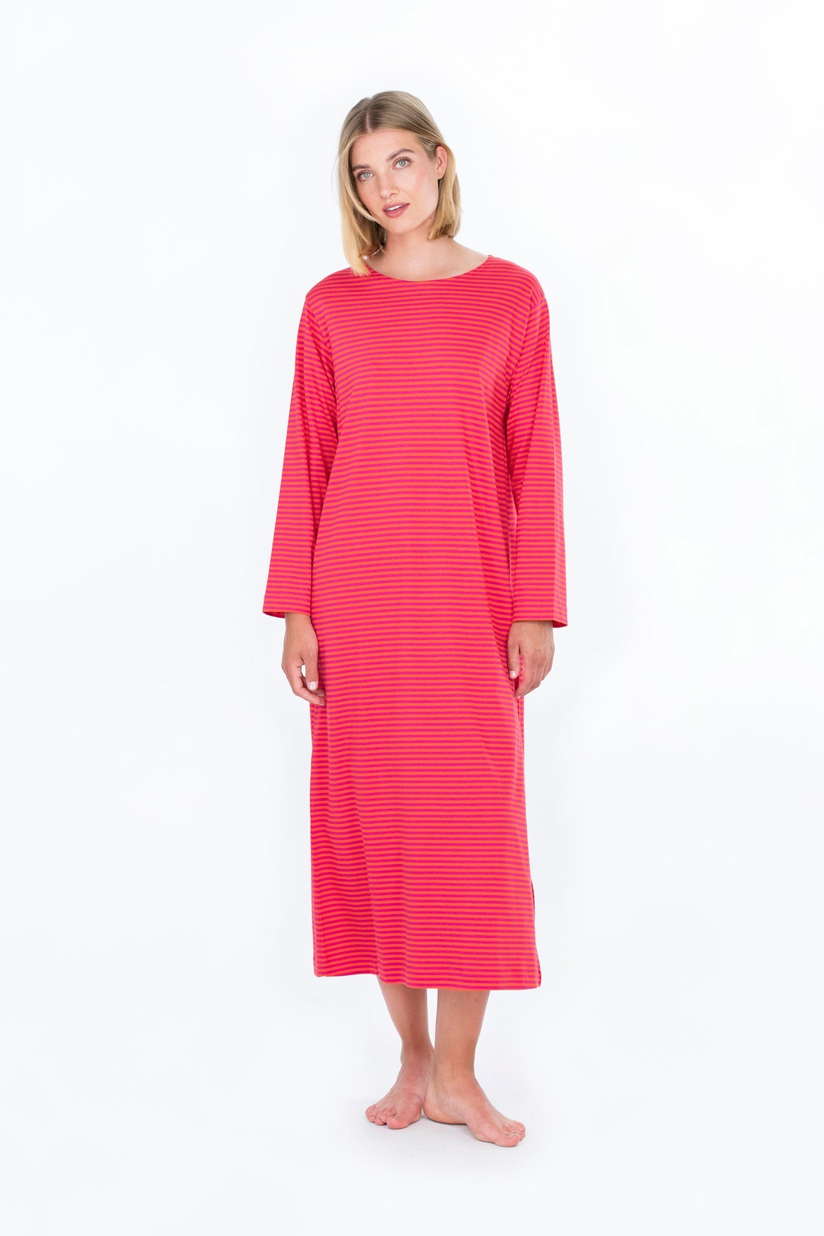URSULA nightgown orange-pink