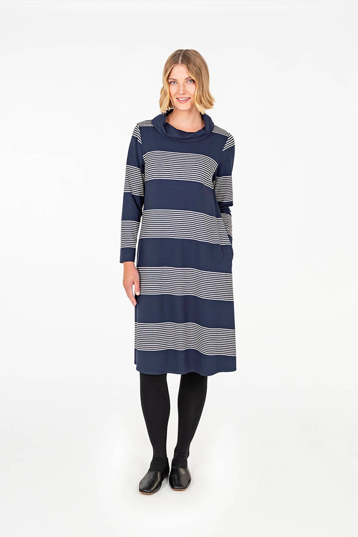 VALMUSKA dress blue