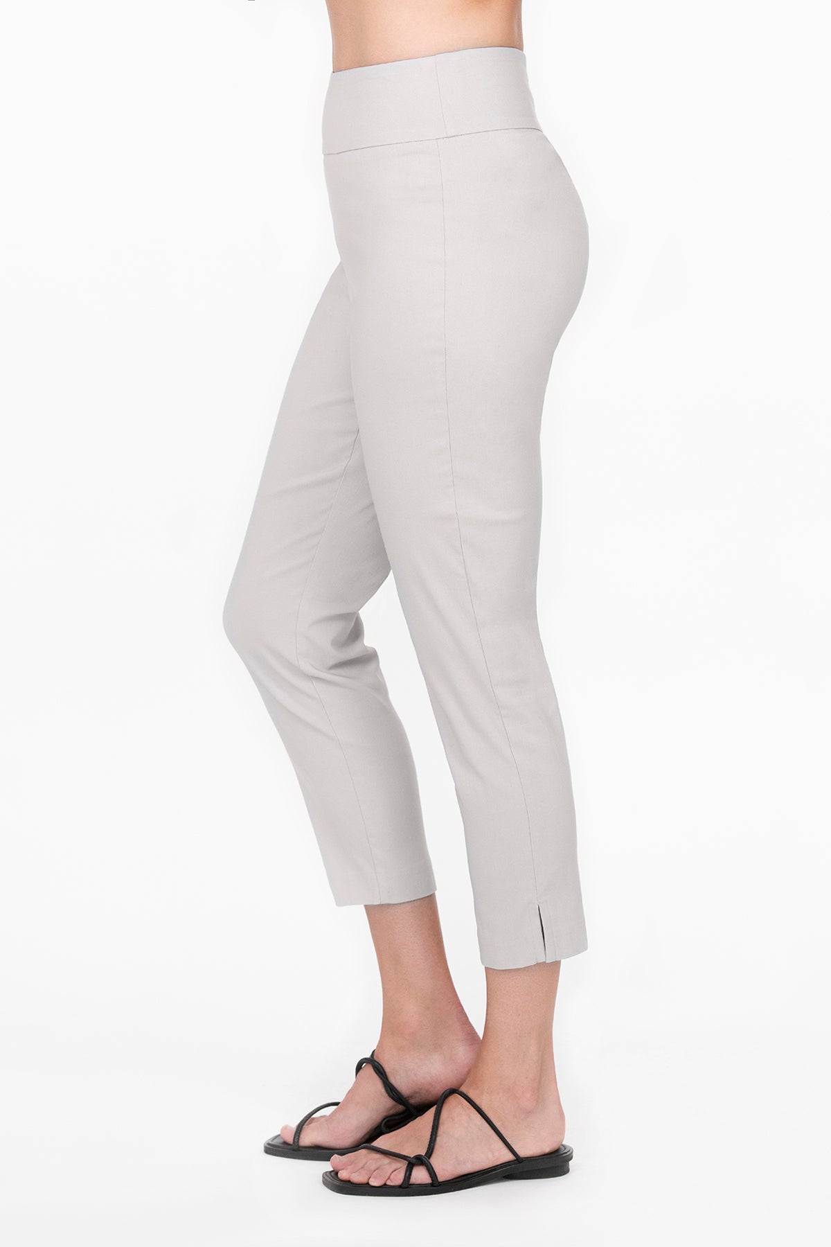 EEVA SLIT trousers beige